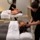Couples massage in progress at Five Elements Medical Spa in Deerfield Beach
